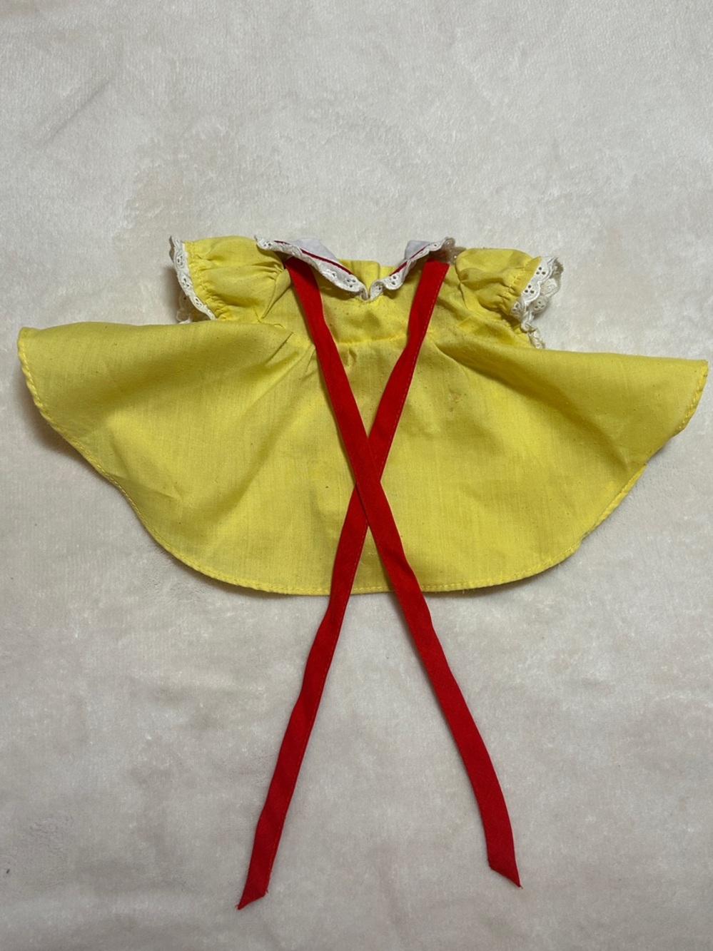 Vintage Yellow Cabbage Patch Kid Swing Dress